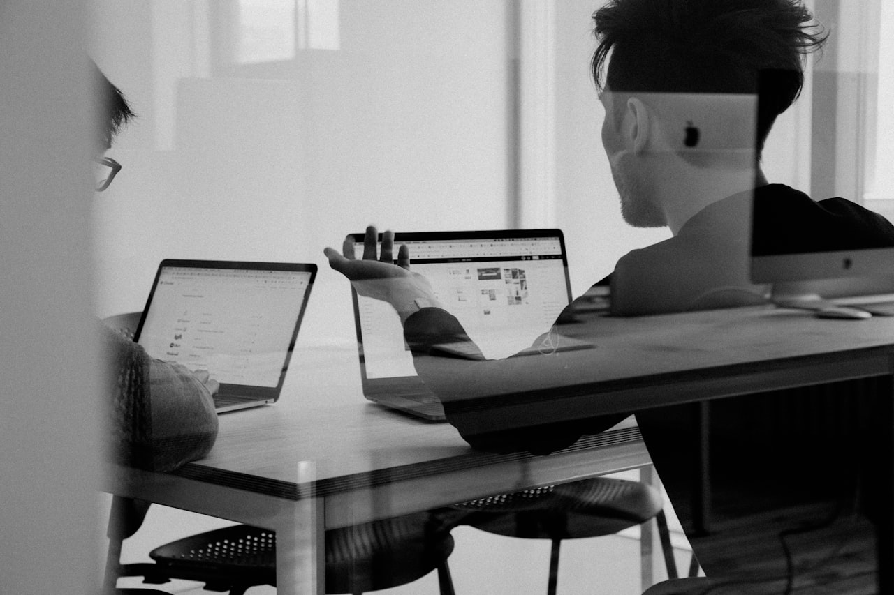 A person planning affiliate marketing content and audience strategy using a whiteboard and notes